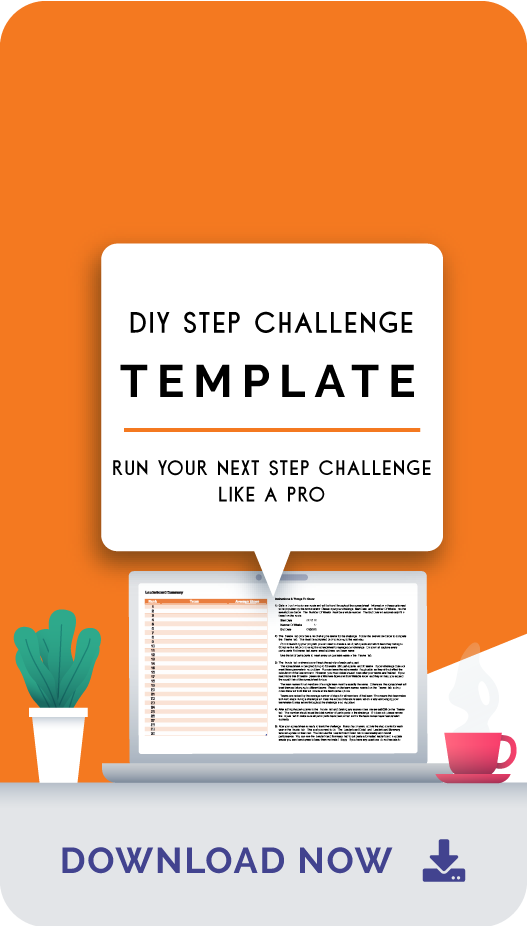 Free Step Challenge Template Wellable